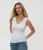 Blanche Ribbed Tank